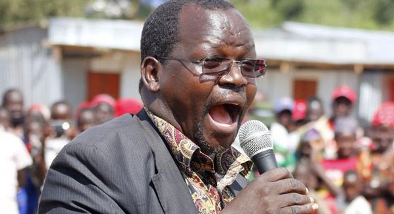 West Pokot Governor John Lonyangapuo