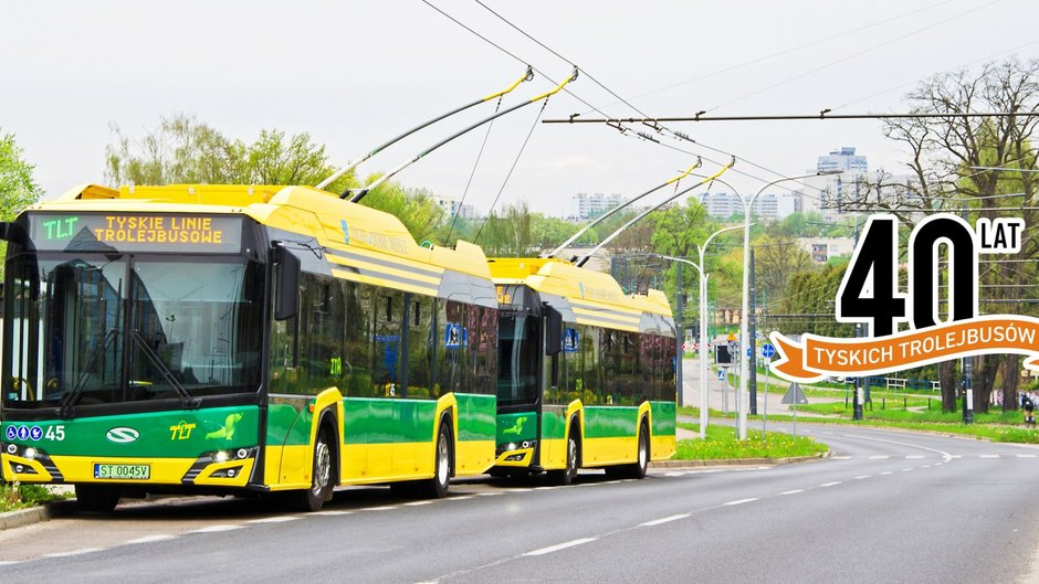 40 lat tyskich trolejbusów