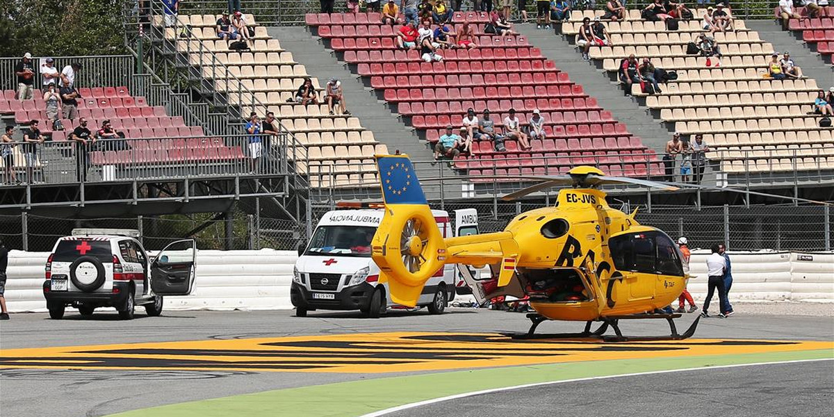 Luis Salom nie żyje! Wypadek podczas treningu Moto2 przed GP Hiszpanii