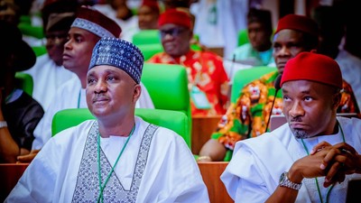 Speaker of the House of Representatives, Hon. Tajudeen Abbas. [Twitter:Omoruyi]