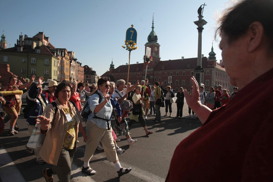 WARSZAWA 298. WARSZAWSKA PIESZA PIELGRZYMKA NA JASNĄ GÓRĘ