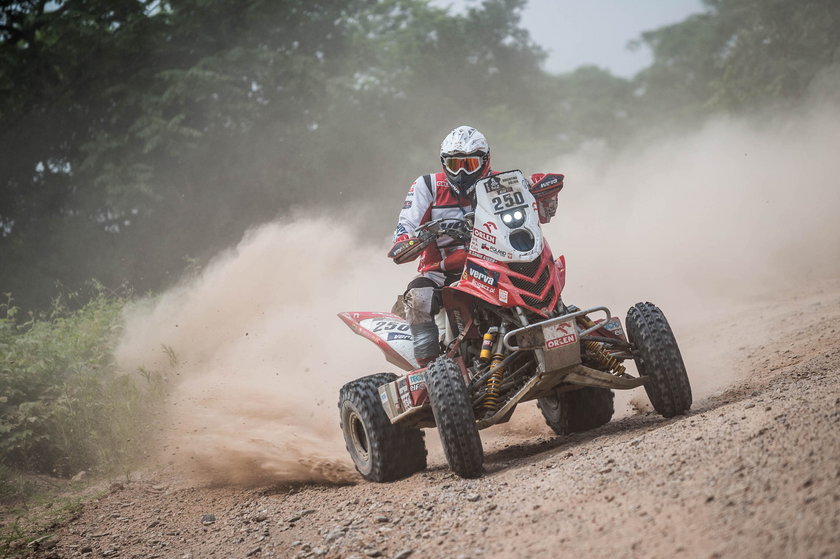 Dramat Rafała Sonika na Rajdzie Dakar. Wybuchł silnik w jego quadzie!