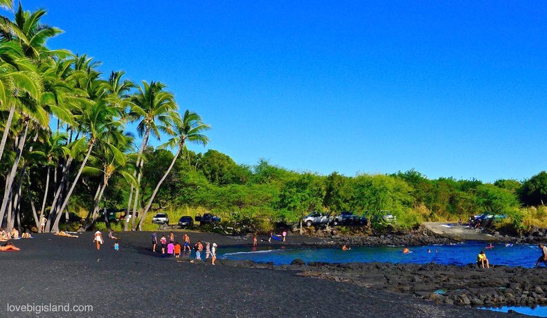 Panaluu Beach, Hawaii