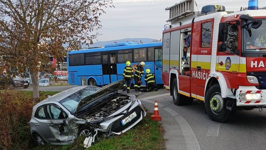 Dopravná nehoda v Bánovciach nad Bebravou