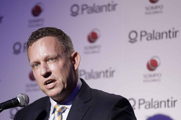 Peter Thiel, współzałożyciel Palantir Technologies Inc.