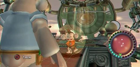Screen z gry "Super Monkey Ball Adventure"