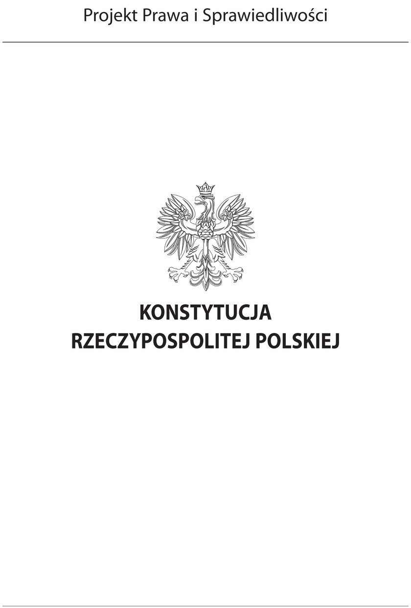 Dotarliśmy do projektu konstytucji, który wisiał na stronie PiS