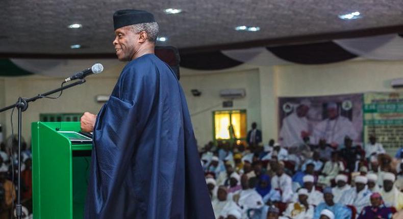 Vice-President Yemi Osinbajo