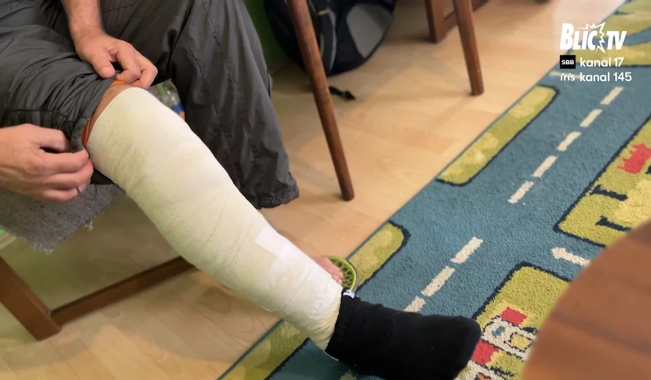 Jovica je povredio nogu prilikom spasavanja nesrećne devojke