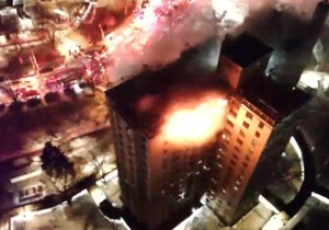 Požar u soliteru u Njujorku