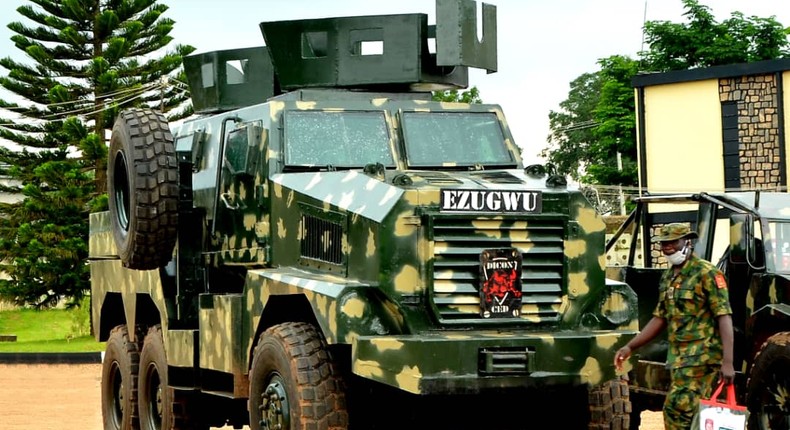 4 Nigerian manufacturers unveil locally-made military vehicles