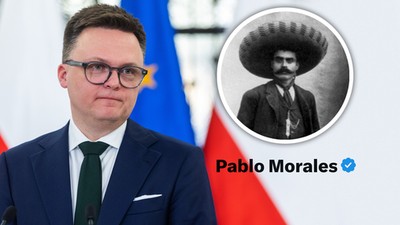 Pablo Morales atakował często Szymona Hołownię i Polskę 2050.