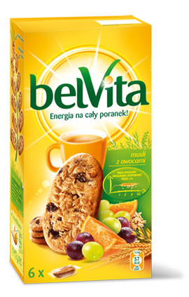 belVita Musli z owocami 