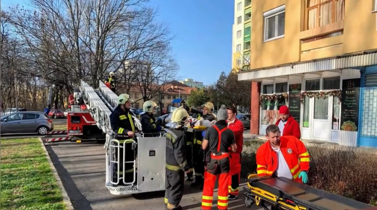 Hiába a hősies életmentés, a férfi később életét vésztette a kórházban. Fotó: Tények