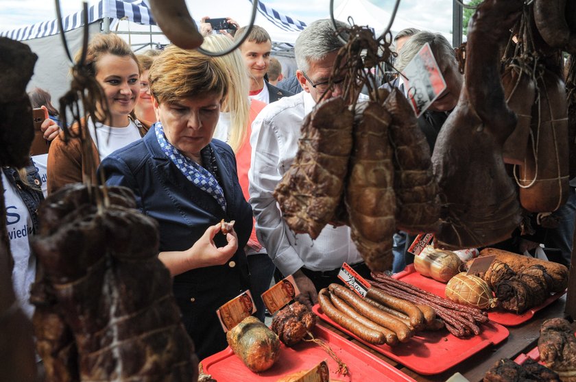 Szydło i Kidawa-Błońska na targach