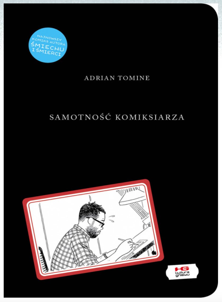 "Samotność komiksiarza". Okładka.