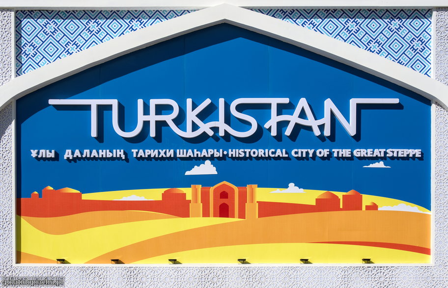 Kazachstan, Mauzoleum Ahmeda Chodży w Turkiestanie
