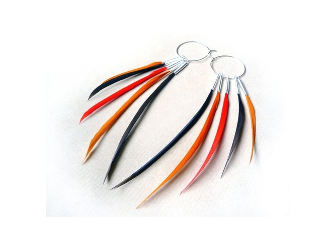 Biżuteria Still Tree Jewellery z oferty butiku trendsetterka.com - kolczyki z ptasich piór