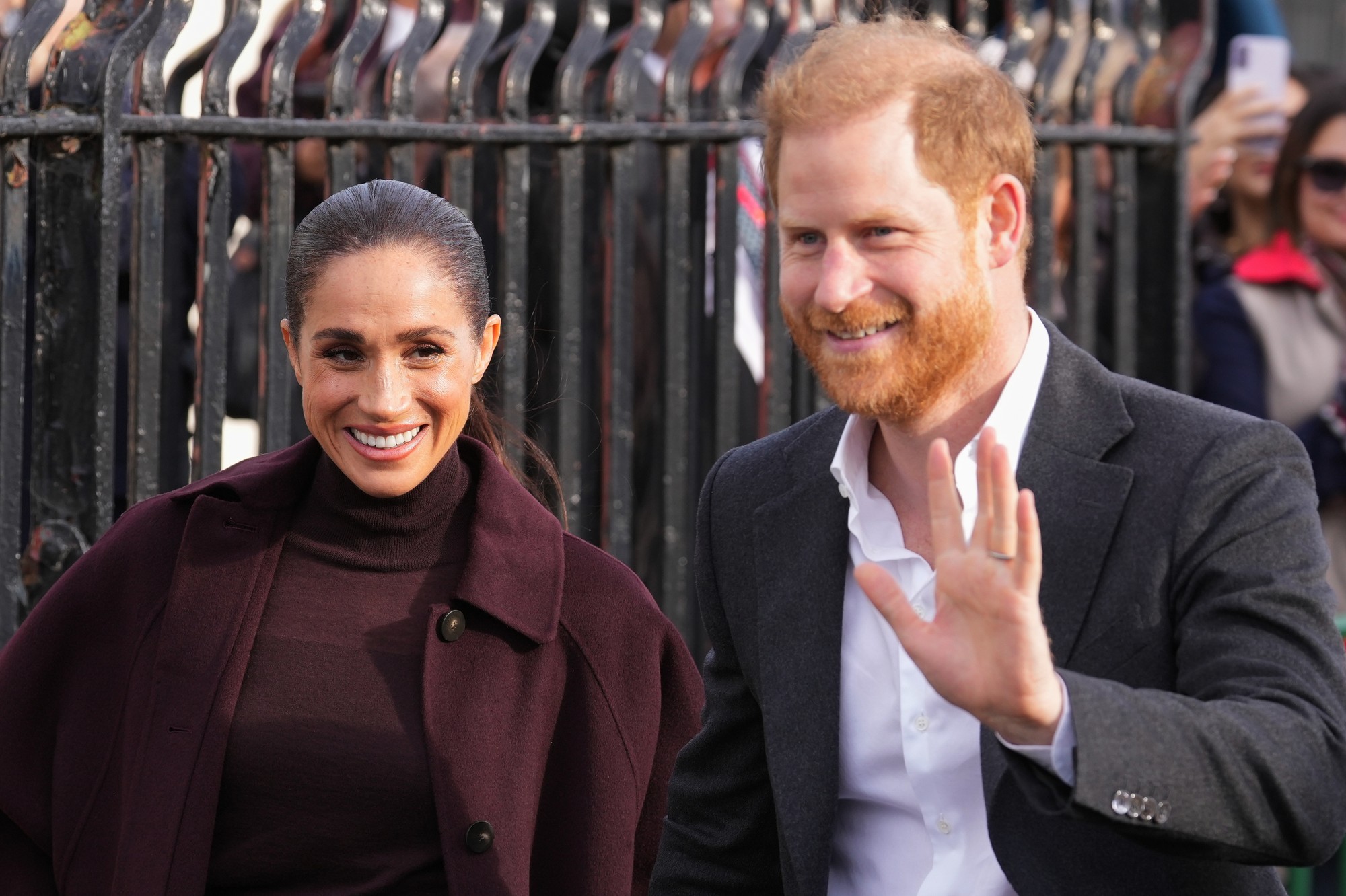 Princ Harry a jeho manželka Meghan.