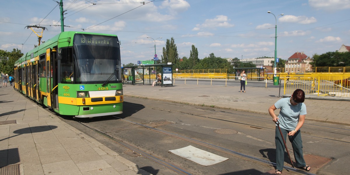 tramwaj zwrotnica