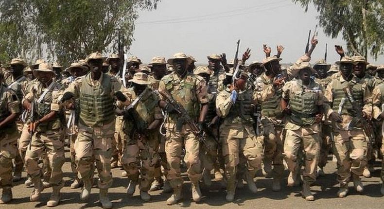 Nigerian soldiers