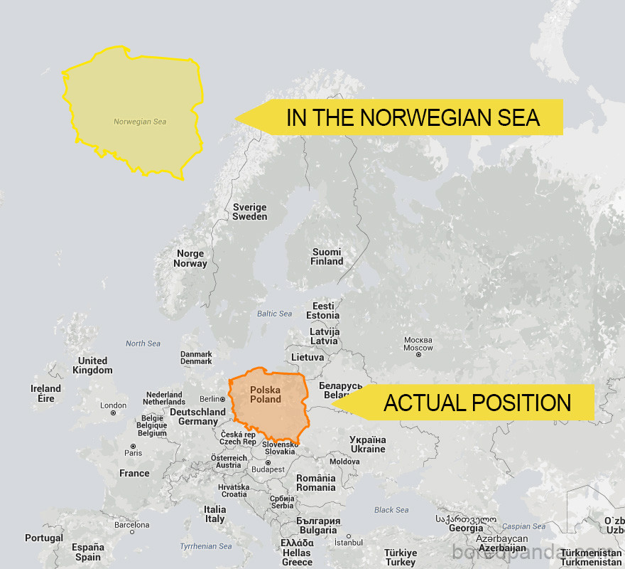 Gdyby Polska była wyspą na Morzu Norweskim...