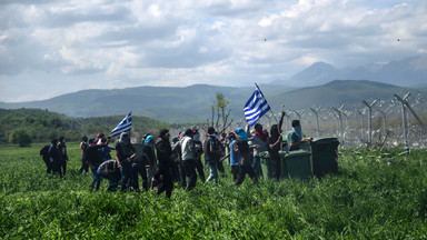 MsF: 260 migrantów ucierpiało na granicy grecko-macedońskiej
