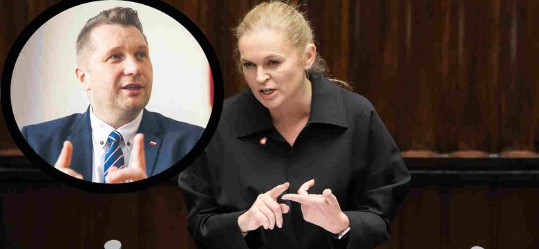 Przemysław Czarnek o Barbarze Nowackiej: Zakłamana kobieta