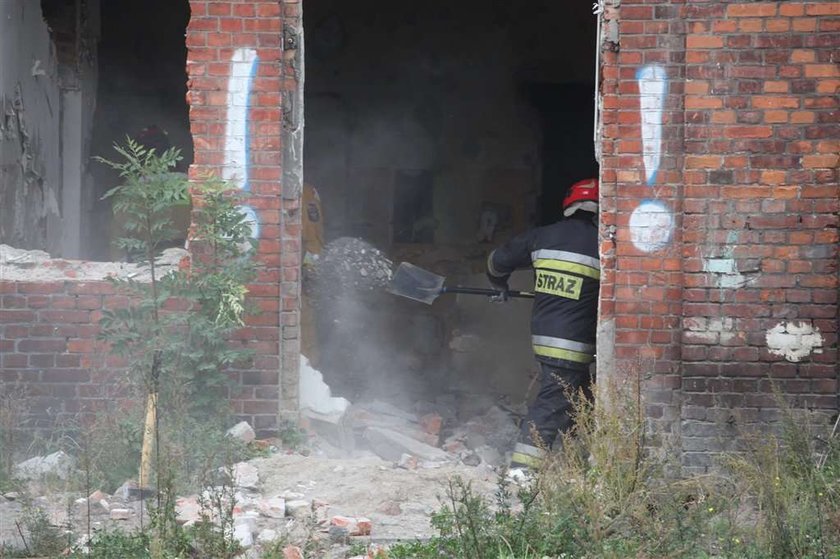 Zawalił się strop fabryki! Tam mogli być ludzie