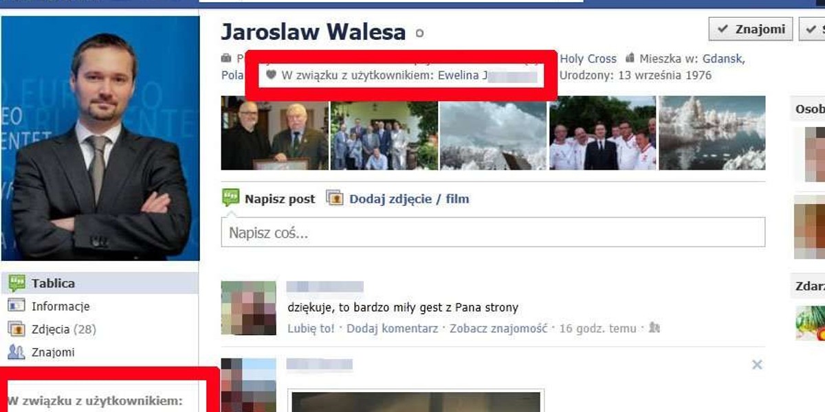 Wałęsa pochwalił się dziewczyną!