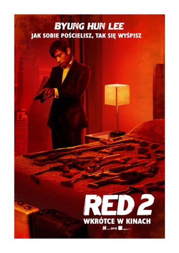 Byung-hun Lee na plakacie filmu 'RED 2'