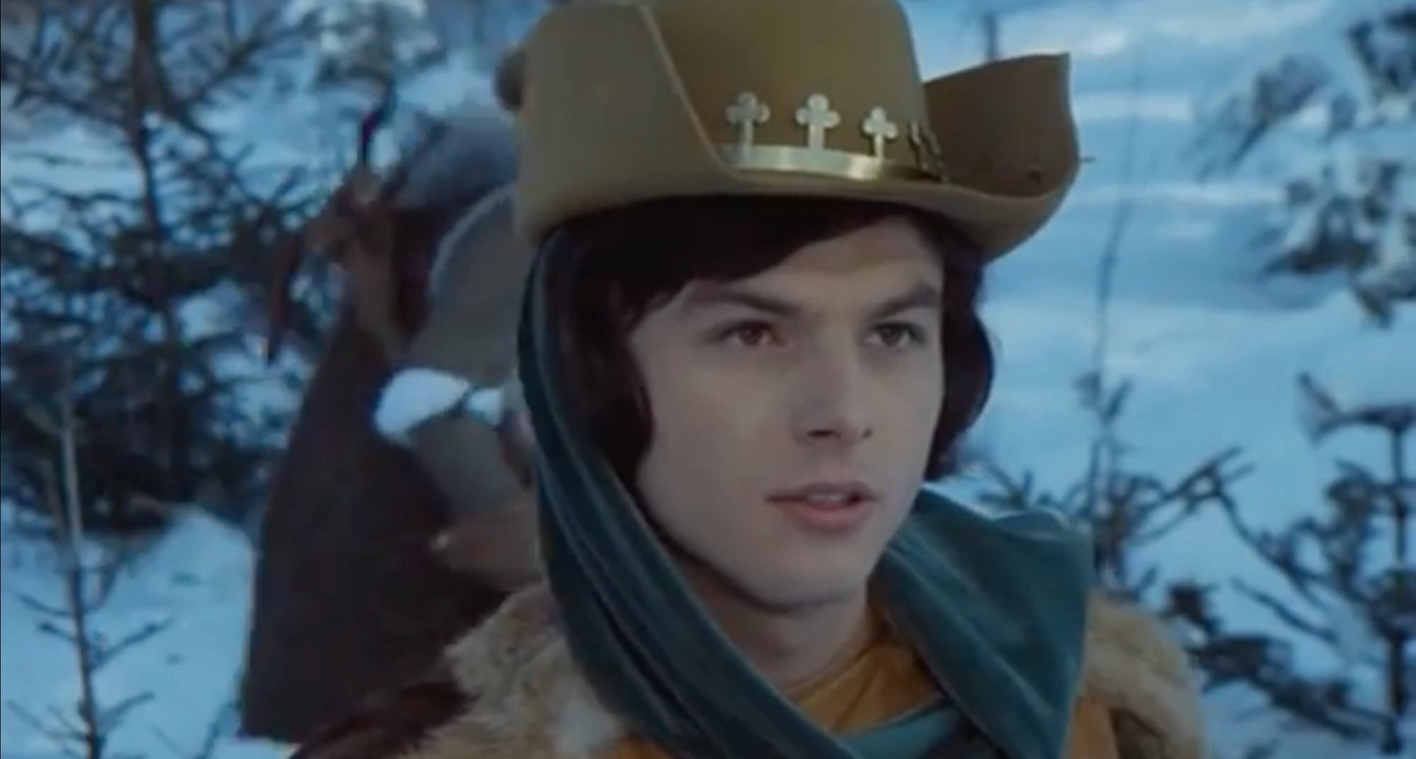 Pavel Trávníček vo filme Tři oříšky pro Popelku.