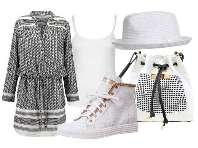 STYLIZACJE ze złotymi akcentami na wiosnę 2015