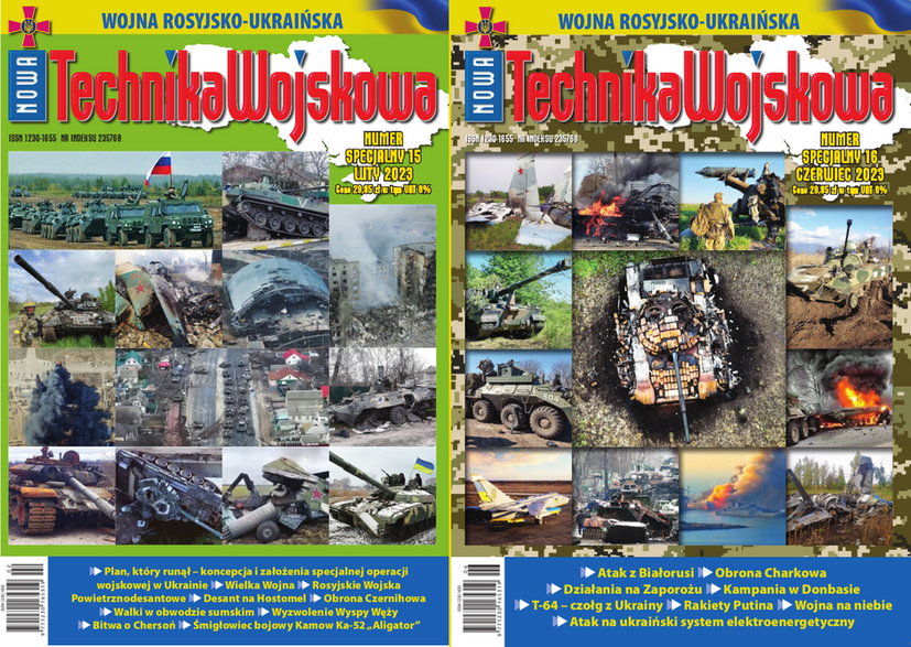 Wydania specjalne magazynu "Nowa Technika Wojskowa" poświęcone wojnie rosyjsko-ukraińskiej.