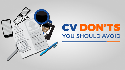 CV mistakes: 5 things you should not have on your CV
