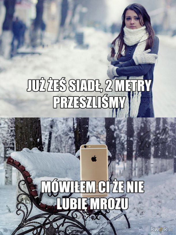 Zima nie odpuszcza. Zobacz najlepsze memy ze śniegiem w roli głównej