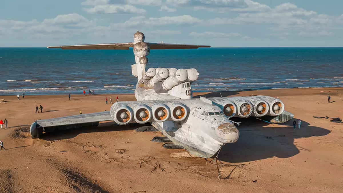 Kaspijski Potwór to niecodzienny samolot ZSRR zaprojektowany w czasach zimnej wojny