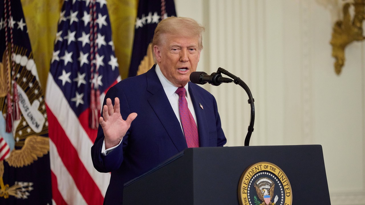 Donald Trump zapytany o sankcje na Rosję. Wskazał, dlaczego czeka z ich wprowadzeniem