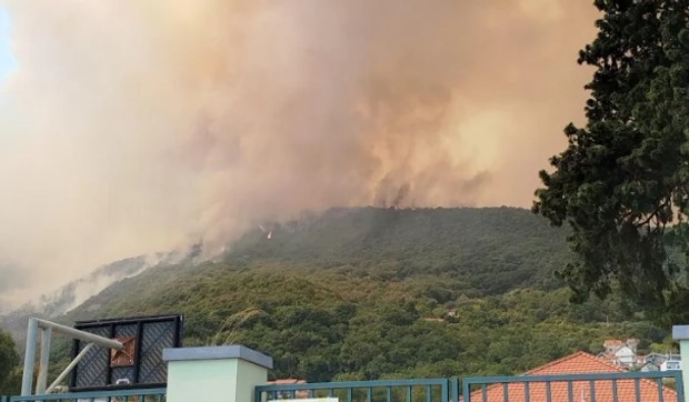 Požar u Bokokotorskom zalivuu