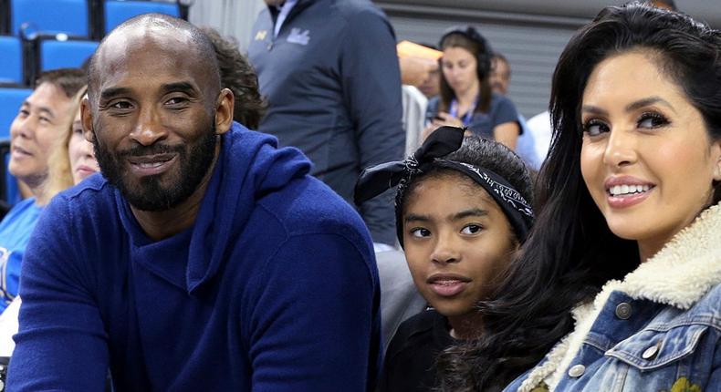 kobe bryant family