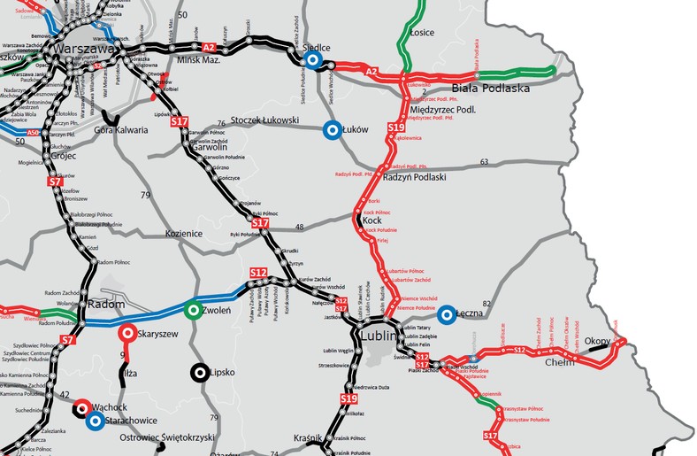 Budowa S19 na Mazowszu i w Lubelskim