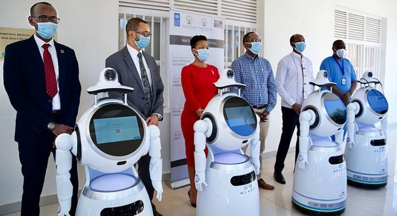 Rwanda deploys high-tech robots in fight against COVID-19
