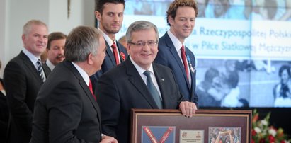 Siatkarze dostali pół miliona złotych!