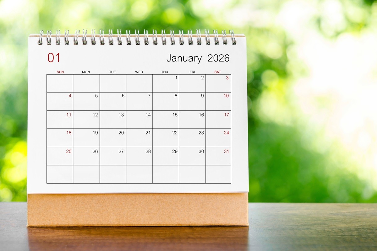 Kalendarz na 2026 rok - jak najlepiej zaplanować urlop, by mieć aż 55 dni wolnego