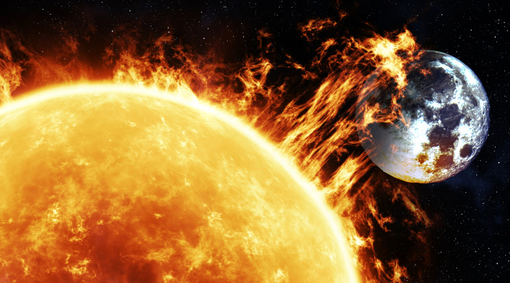 A napkitörések során sokmillió tonna plazma lökődik ki a Napból / Fotó: Shutterstock