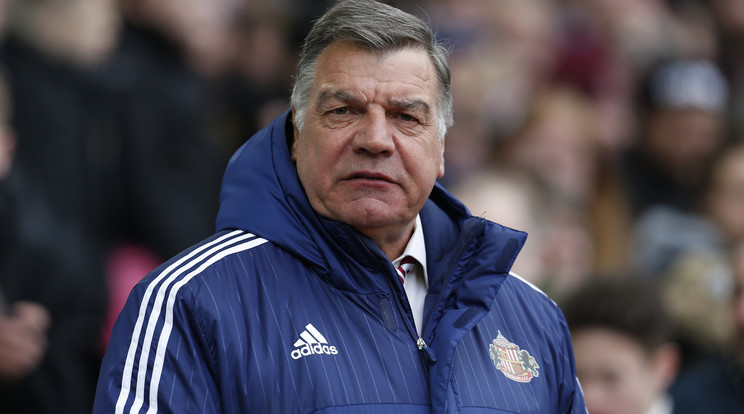 'Big Sam' lett az angolok kapitánya /Fotó: AFP