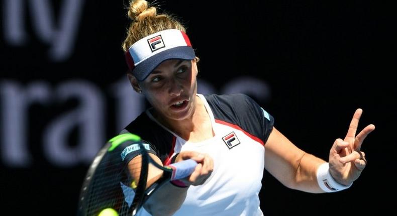 New Zealand's Marina Erakovic says she always travels with two tennis racquets in her guitar case