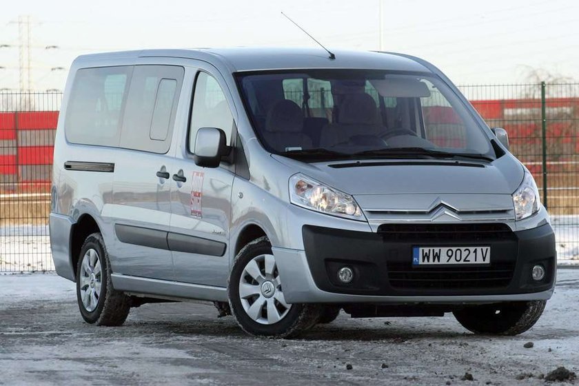 Citroen Jumpy: wygodne auto dla 9 osób