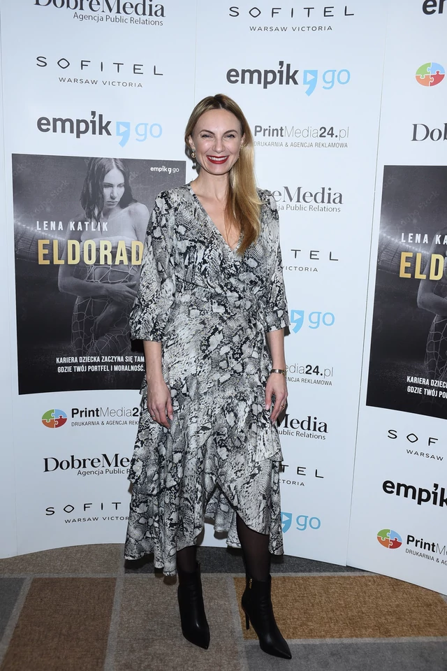 Sylwia Gliwa na premierze książki "Eldorado"