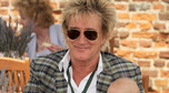 Rod Stewart z synem Aidenem w Londynie